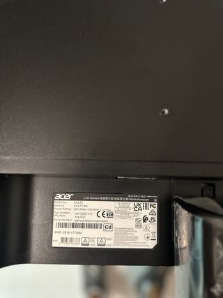 Monitor Acer 27 Negro