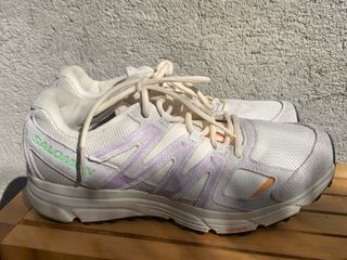Zapatillas Salomon Mujer Talla 42 Morado Blanco