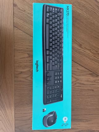 Teclado y Ratón Logitech MK270