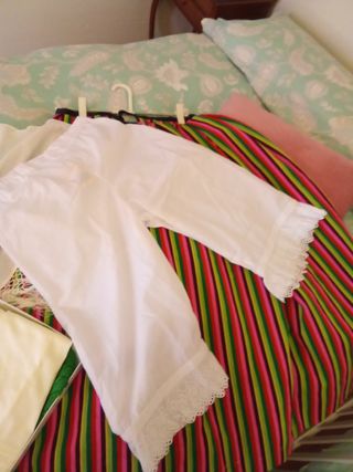 Traje completo de huertana
