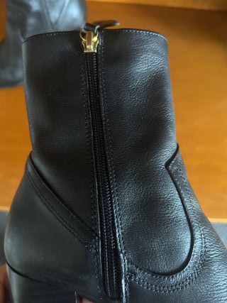 Botín piel mujer Mango talla 37