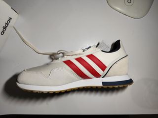 Zapatillas Adidas Talla 40 Rojas y Blancas