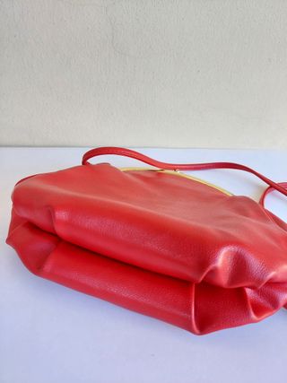 Borsetta a tracolla vintage colore rosso