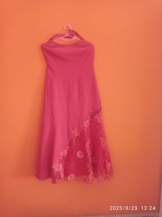 Vestido rosa talla 42