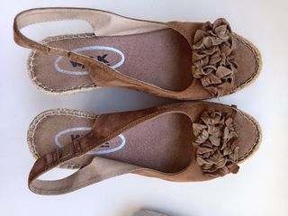 Sandali in pelle Melluso Tg. 38 Marrone
