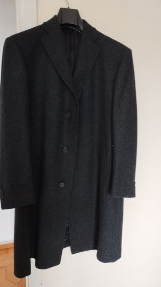 Abrigo Emilio Tucci Gris Hombre.Gris oscuro