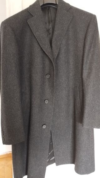 Abrigo Emilio Tucci Gris Hombre.Gris oscuro