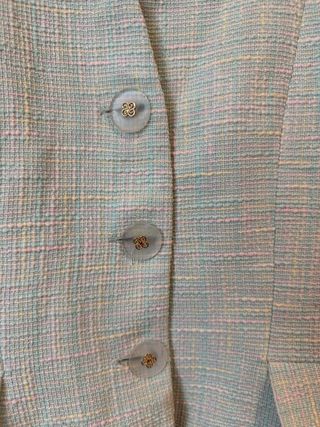Chaqueta Vintage Verde Multicolor