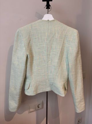 Chaqueta Vintage Verde Multicolor