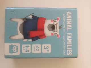 Juego de cartas Animal Families