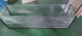 Acuario de cristal 140l