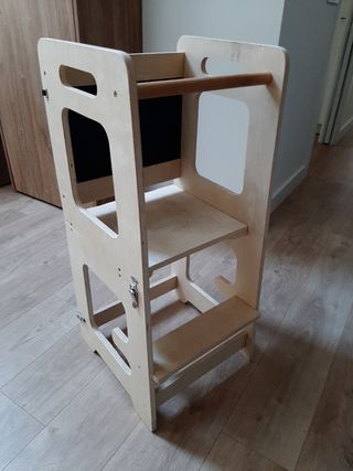 Torre aprendizaje Montessori madera