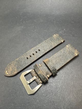 Correa de reloj hecha a mano