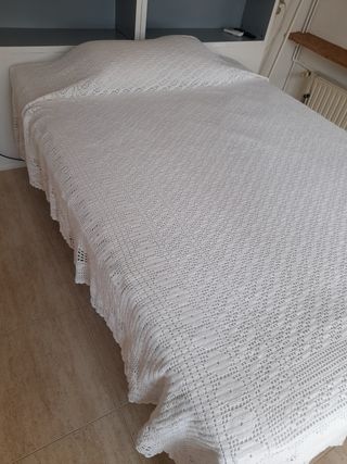 Colcha ganchillo 135x190 cm