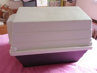 Caseta para perro de interior/exterior desmontable