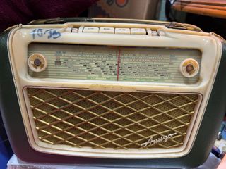 Radio Antigua Shaub-Lorenz Válvulas Portátil