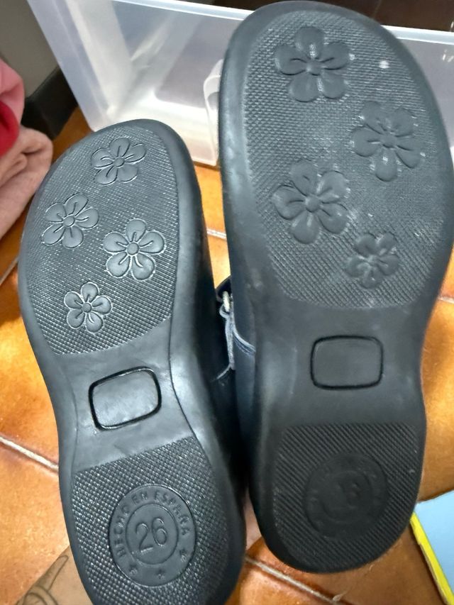Zapatos niña azul marino