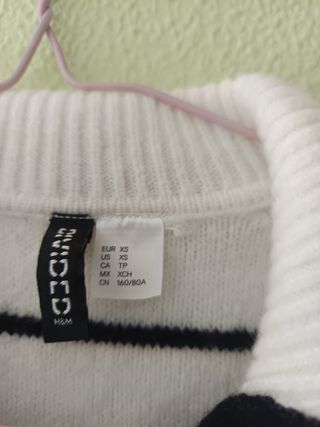 Chaqueta H&M rayas manga corta