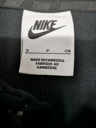 Polo Nike Negro Talla S Nuevo