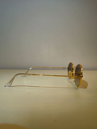 Occhiali Ray Ban Oval Blu/Oro