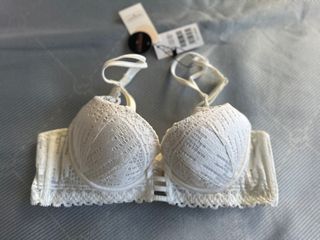 Conjunto lencería Aereney blanco encaje