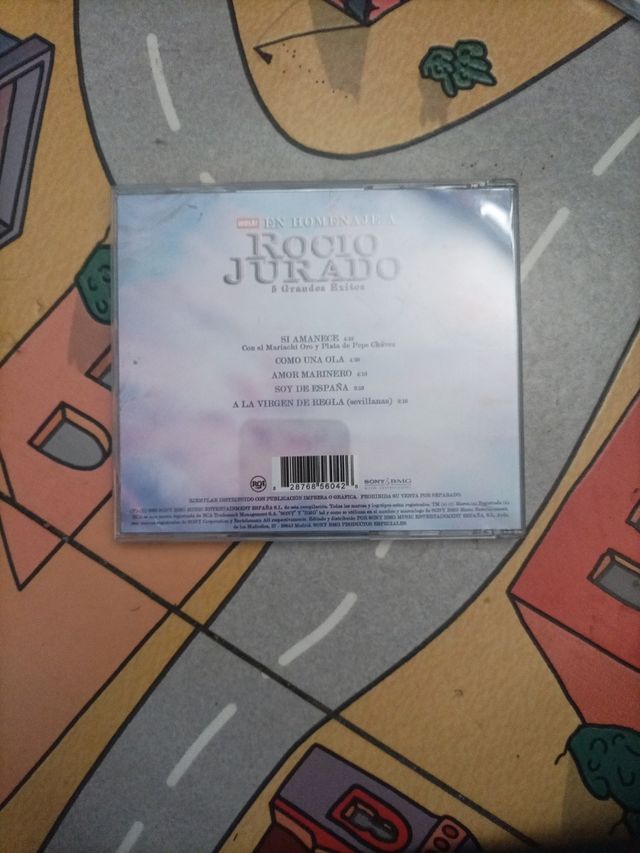 CD Rocío Jurado 5 Grandes Éxitos