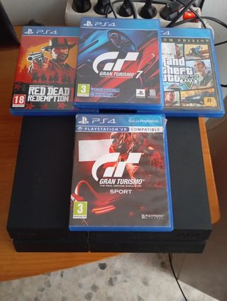 Consola PlayStation 4 Negra