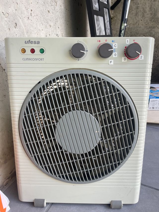 Ventilador Ufesa Climaconfort Beige