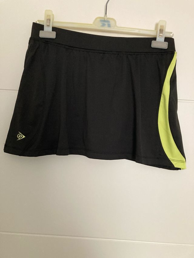 Falda pantalón deportiva Dunlop negra