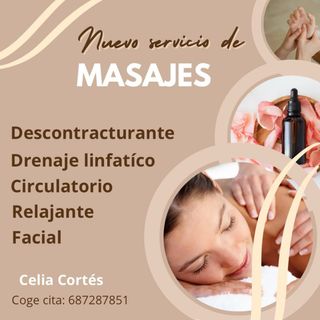 MASAJES
Gente seria