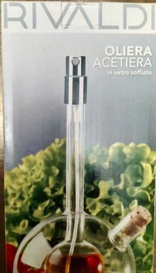 Oliera Acetiera Rivaldi in Vetro soffiato 