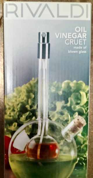 Oliera Acetiera Rivaldi in Vetro soffiato 