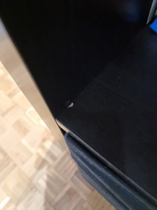 Estantería Kallax Negra Madera y accesorios 
