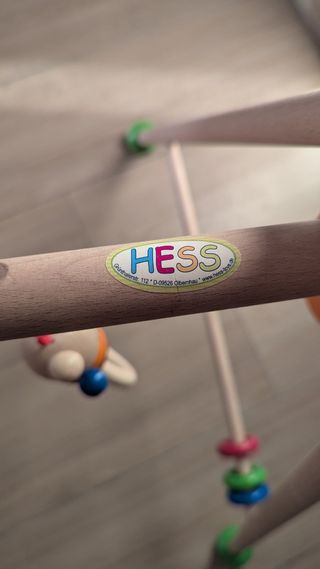 Gimnasio bebé HESS madera con caja