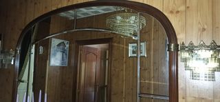 Mueble de recibidor con espejo