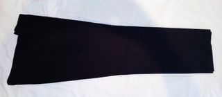 Pantalón de vestir negro para mujer
