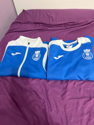 Chaqueta y sudadera Joma UD Vall d'Uxo azul