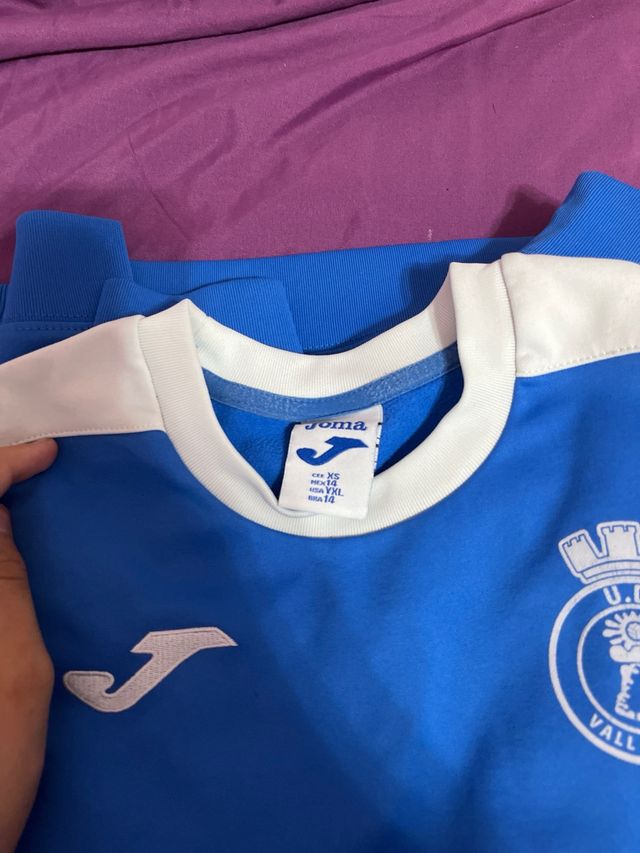 Chaqueta y sudadera Joma UD Vall d'Uxo azul