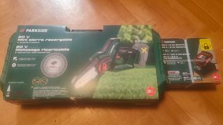 Mini motosierra Parkside 20V (con batería)