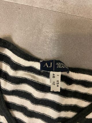 Jersey Armani Jeans Rayas 42 talla española