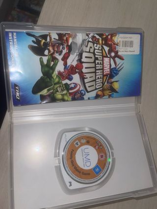 Juego PSP Marvel Super Hero Squad