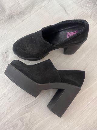 Zapatos tacón plataforma 