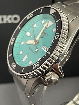 Reloj SEIKO 5 Sport 38mm “Teal Midi” SRPK33K1