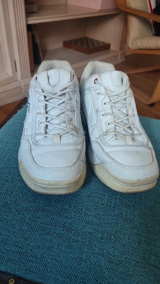 Zapatillas Kappa plataforma blancas