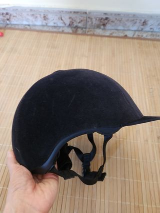 Casc Equitació Talla 55 Negre + funda (opcional)