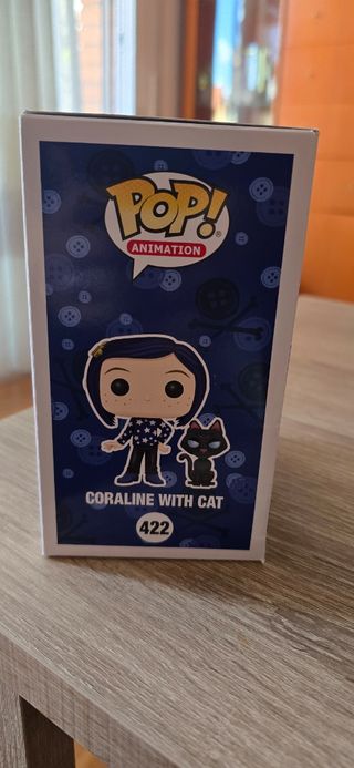 Funko Pop Coraline con Gato 422