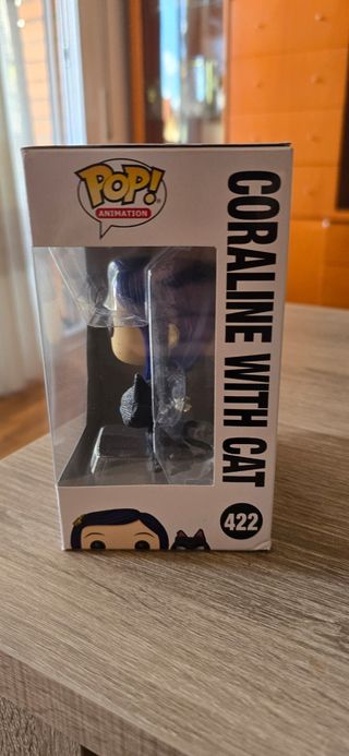 Funko Pop Coraline con Gato 422