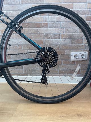 Bicicleta Specialized Negra. 