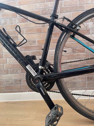 Bicicleta Specialized Negra. 