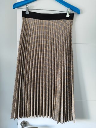 Falda Plisada Bershka Talla S